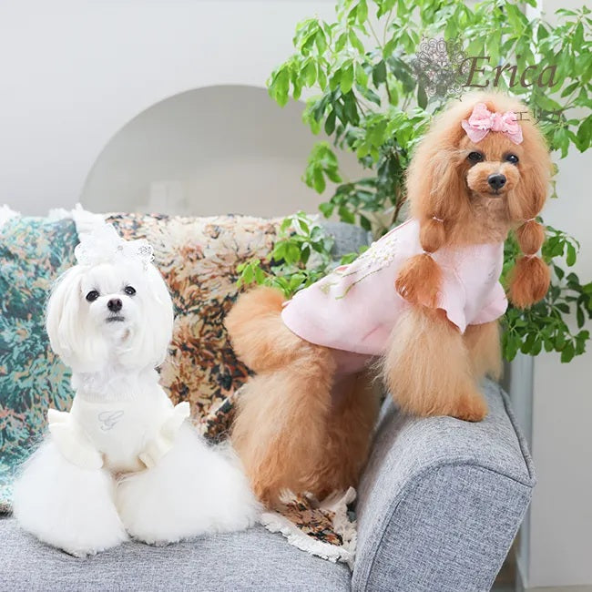 グラマーイズム Glamourism エリカ（Erica）選べる2色【小型犬 犬服 ドッグウエア トップス ニット アウター カーディガン セレブ】