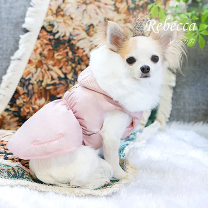 グラマーイズム Glamourism レベッカ（Rebecca）選べる2色【小型犬 犬服 ドッグウエア アウター ダウン コート セレブ】