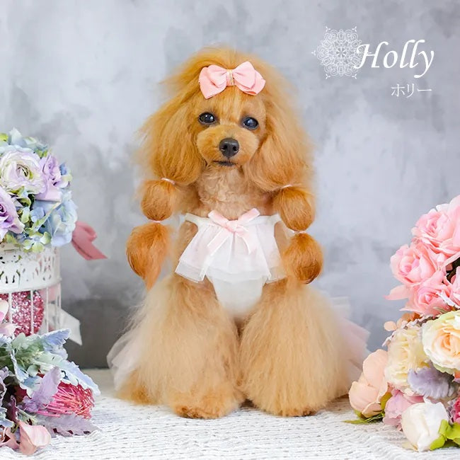 グラマーイズム Glamourism ホリー（Holly）選べる3色【小型犬 犬服 ドッグウエア インナースカート 重ね着 セレブ】