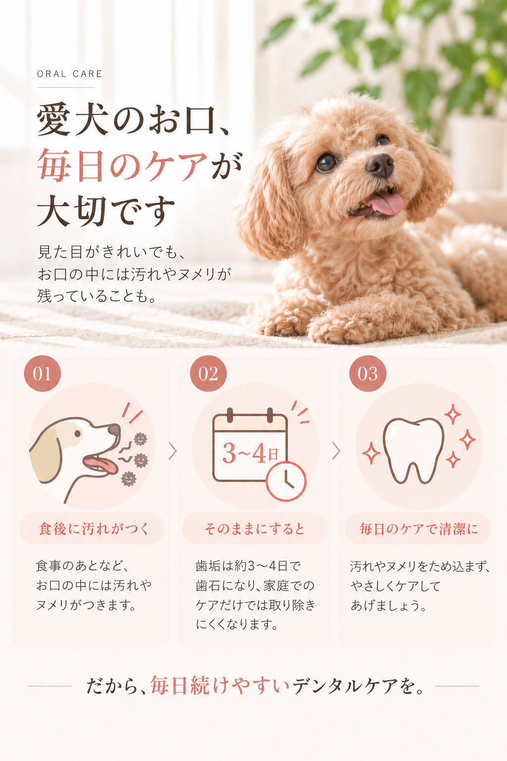 パシュートオブラブ PURSUIT OF LOVE バイバイオ（BYE BIO）【犬用 ペット ケア用品 歯ブラシ】