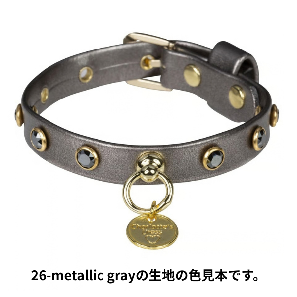 シャーロットドレス Charlotte's Dress Art. f1019N collar Lulu【犬用 お散歩 カラー 首輪 セレブ】