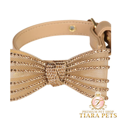 シャーロットドレス Charlotte's Dress Art. f1673N collar Ines【犬用 お散歩 カラー 首輪 セレブ】
