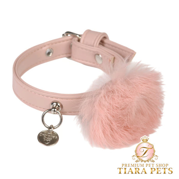 シャーロットドレス Charlotte's Dress Art. f1675N15 collar Fluffy【犬用 お散歩 カラー 首輪 セレブ】