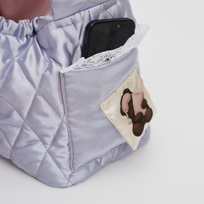 ルイスドッグ louisdog Slumber Quilted Sling Bag【小型犬 犬用 オーナー様用 キャリーバッグ カバン セレブ】