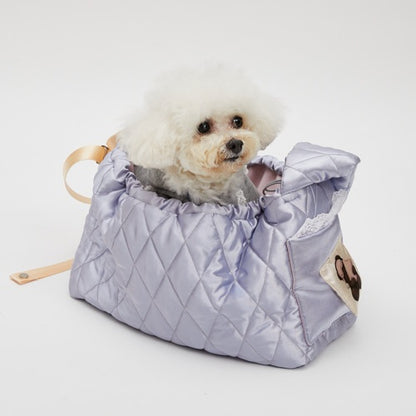 ルイスドッグ louisdog Slumber Quilted Sling Bag【小型犬 犬用 オーナー様用 キャリーバッグ カバン セレブ】