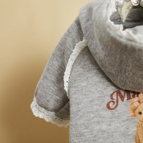 ルイスドッグ louisdog Lazy Day Hoodie【小型犬 犬服 ドッグウエア トップス フーディ パーカー セレブ】