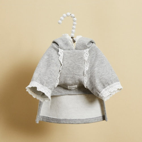 ルイスドッグ louisdog Lazy Day Hoodie【小型犬 犬服 ドッグウエア トップス フーディ パーカー セレブ】