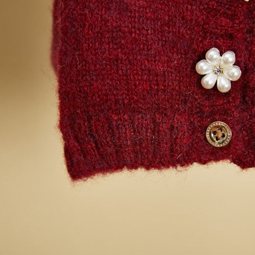 ルイスドッグ louisdog Alpaca Gem Cardigan【小型犬 犬服 ドッグウエア トップス フーディ パーカー セレブ】