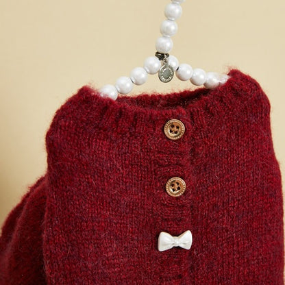 ルイスドッグ louisdog Alpaca Gem Cardigan【小型犬 犬服 ドッグウエア トップス フーディ パーカー セレブ】