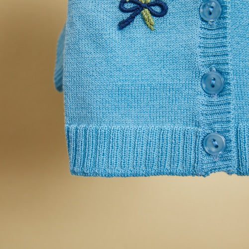 ルイスドッグ louisdog Merino Little Bouquet Cardigan【小型犬 犬服 ドッグウエア トップス フーディ パーカー セレブ】