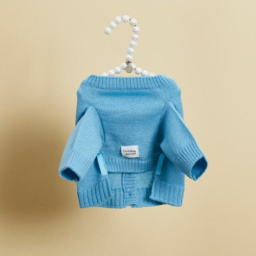 ルイスドッグ louisdog Merino Little Bouquet Cardigan【小型犬 犬服 ドッグウエア トップス フーディ パーカー セレブ】