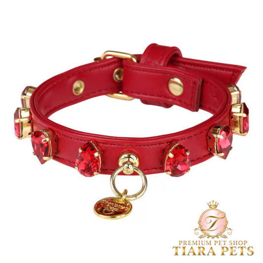 シャーロットドレス Charlotte's Dress Art. f1659N collar Adelle【犬用 お散歩 カラー 首輪 セレブ】