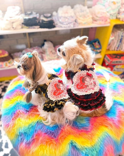 J&Kアニマルズ J&K animals ☆ご予約☆ ラブリータータンチェック ワンピース【犬服 ドッグウエア ワンピース ドレス スカート】