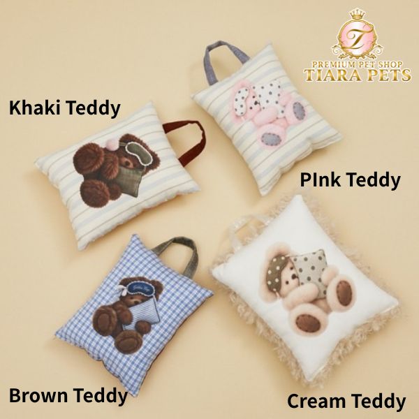 ルイスドッグ louisdog Slumber Teddy Pillow【小型犬 犬用 ピロー まくら 枕 クッション セレブ】