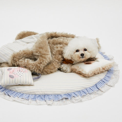 ルイスドッグ louisdog Slumber Teddy Pillow【小型犬 犬用 ピロー まくら 枕 クッション セレブ】
