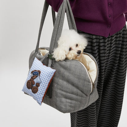 ルイスドッグ louisdog Slumber Teddy Pillow【小型犬 犬用 ピロー まくら 枕 クッション セレブ】