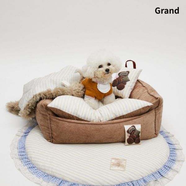 ルイスドッグ louisdog Slumber Boom Cushion Cover【小型犬 犬用 クッション カバー セレブ】