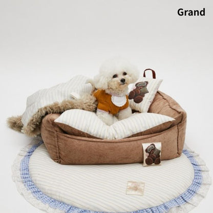 ルイスドッグ louisdog Slumber Boom Cushion Cover【小型犬 犬用 クッション カバー セレブ】