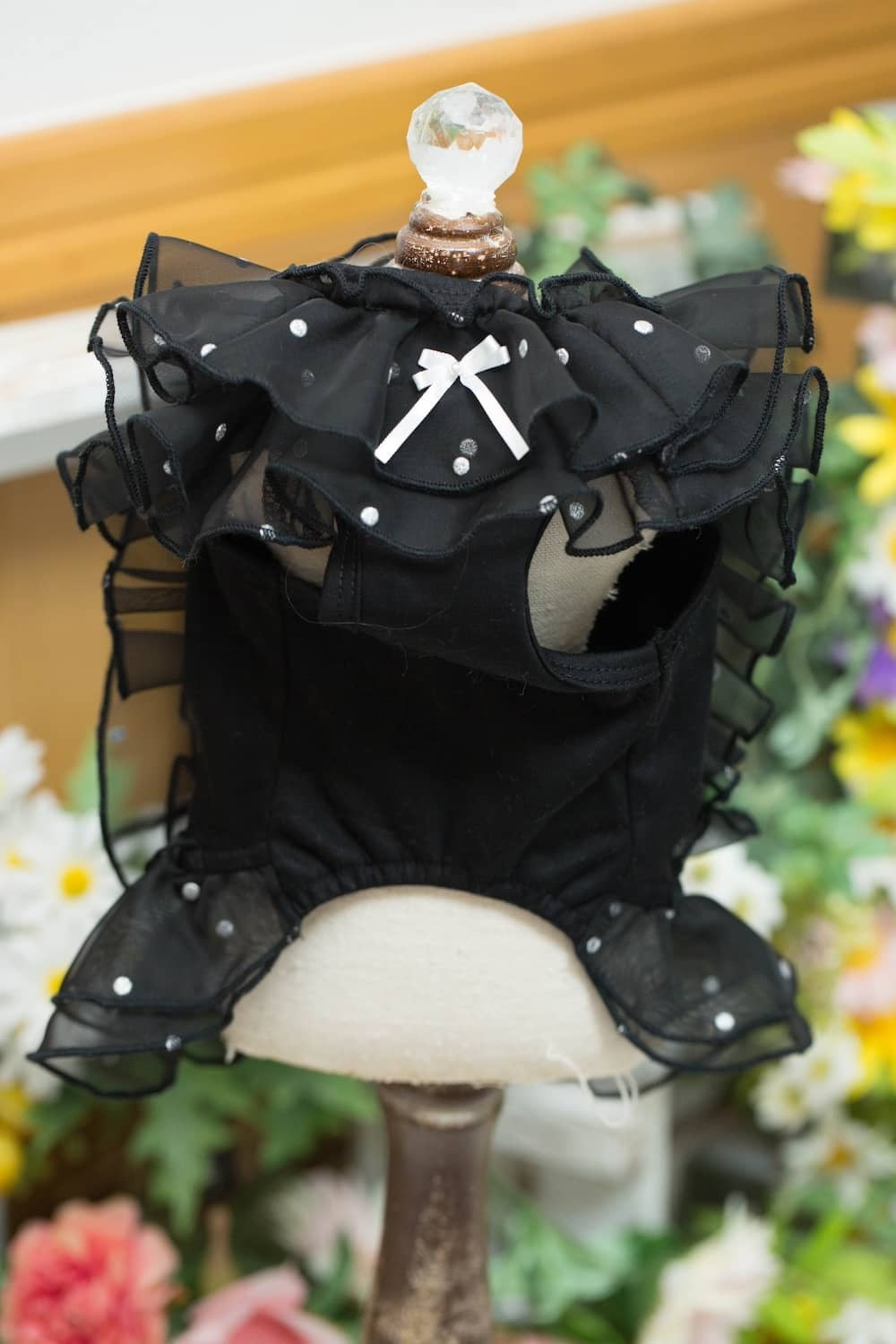 ブルブブ BUL BU-BU フレアフリルキャミ【小型犬 犬服 ドッグウエア トップス キャミソール ノースリーブ セレブ】