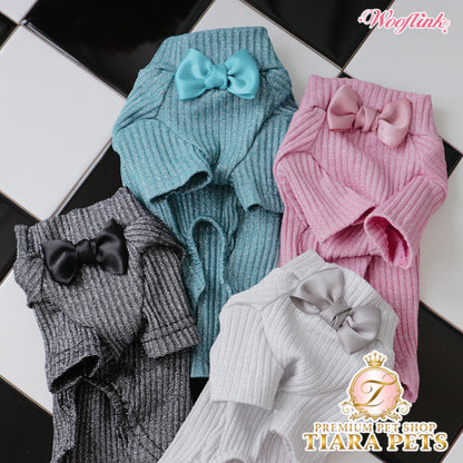 ウーフリンク WOOFLINK HOLIDAY SHIMMER BASIC TURTLENECK【犬服 ドッグウエア トップス セレブ】
