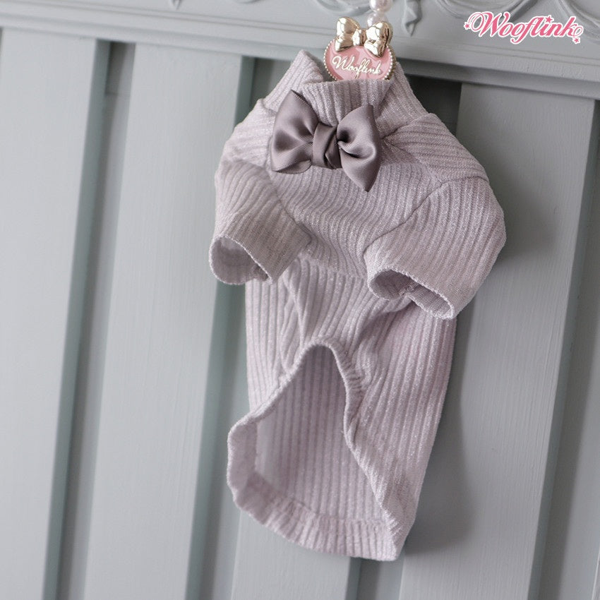 ウーフリンク WOOFLINK HOLIDAY SHIMMER BASIC TURTLENECK【犬服 ドッグウエア トップス セレブ】