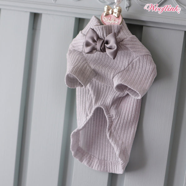 ウーフリンク WOOFLINK HOLIDAY SHIMMER BASIC TURTLENECK【犬服 ドッグウエア トップス セレブ】