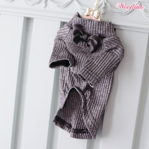 ウーフリンク WOOFLINK HOLIDAY SHIMMER BASIC TURTLENECK【犬服 ドッグウエア トップス セレブ】