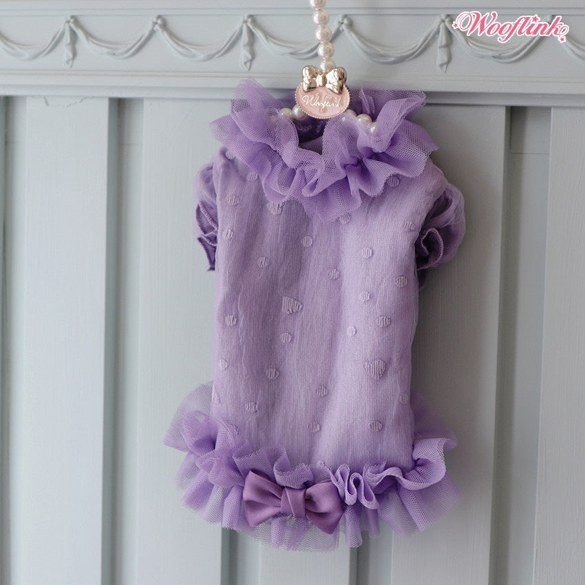 ウーフリンク WOOFLINK SORBET CONFETTI BLOUSE【犬服 ドッグウエア トップス ブラウス セレブ】