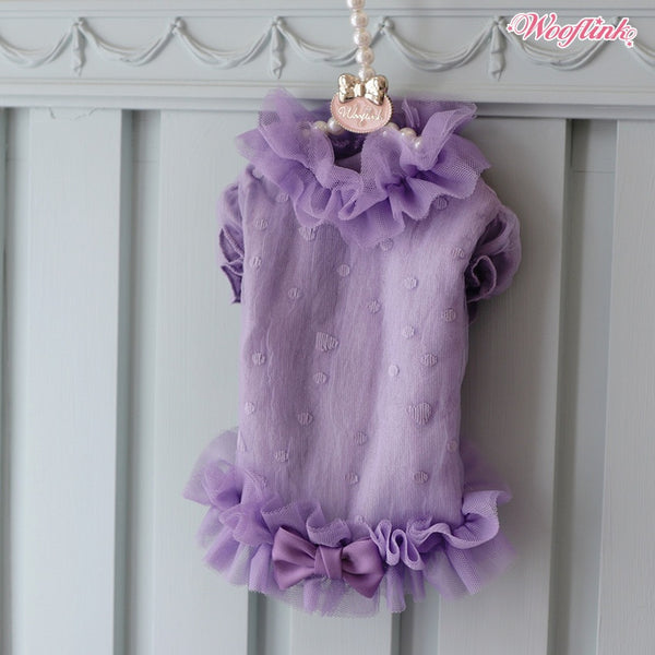ウーフリンク WOOFLINK SORBET CONFETTI BLOUSE【犬服 ドッグウエア トップス ブラウス セレブ】