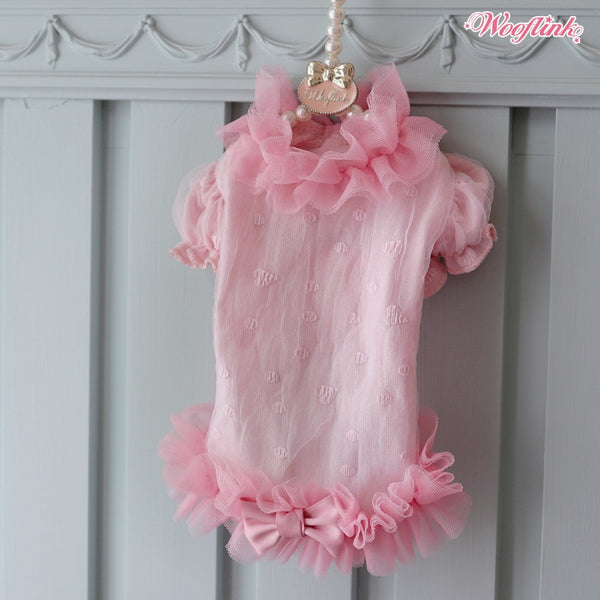 ウーフリンク WOOFLINK SORBET CONFETTI BLOUSE【犬服 ドッグウエア トップス ブラウス セレブ】