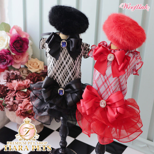 ウーフリンク WOOFLINK SCARLET【犬服 ドッグウエア ドレス ワンピース スカート セレブ】