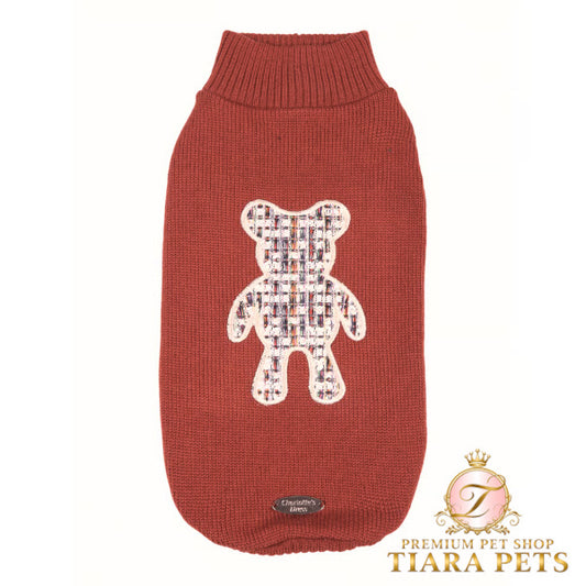 シャーロットドレス Charlotte's Dress Art. 3201 sweater Ted【犬服 ドッグウエア トップス セーター ニット セレブ】