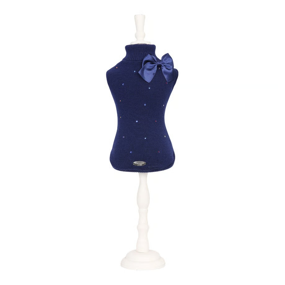 シャーロットドレス Charlotte's Dress Art. 3200 sweater Crystal【犬服 ドッグウエア トップス セーター ニット セレブ】