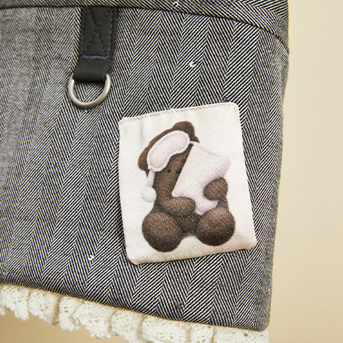 ルイスドッグ louisdog Stardust Walking Jacket【小型犬 犬服 アウター ジャケット 防寒 セレブ】
