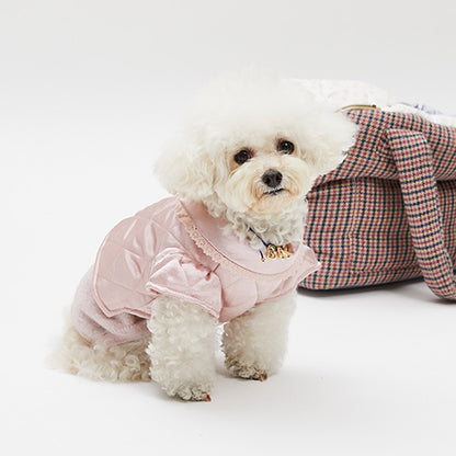 ルイスドッグ louisdog Soft Shine Jacket ソフトシャインジャケット【小型犬 犬服 ドッグウェア アウター レース セレブ】