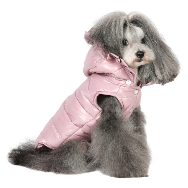 シャーロットドレス Charlotte's Dress Art. 1575 quilted jacket Magnolia【犬服 ドッグウエア アウター ダウン コート セレブ】