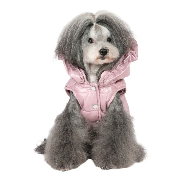 シャーロットドレス Charlotte's Dress Art. 1575 quilted jacket Magnolia【犬服 ドッグウエア アウター ダウン コート セレブ】