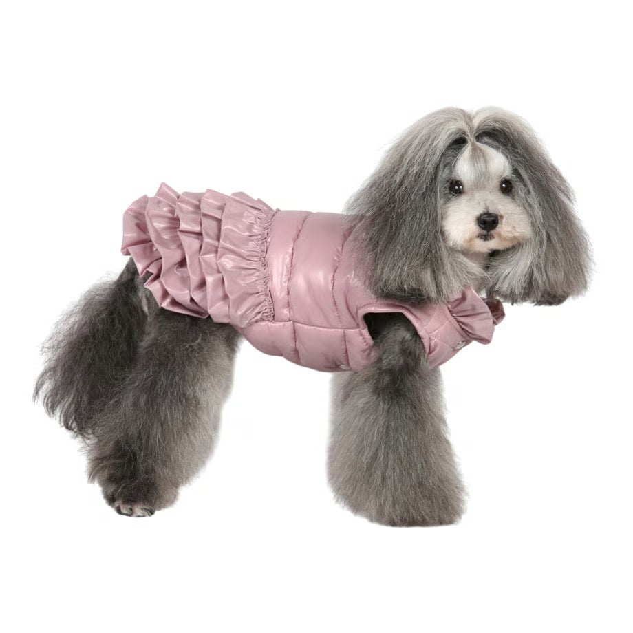 シャーロットドレス Charlotte's Dress Art. 1043 quilted jacket Elle【犬服 ドッグウエア アウター ジャケット コート セレブ】