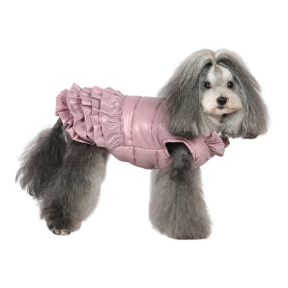 シャーロットドレス Charlotte's Dress Art. 1043 quilted jacket Elle【犬服 ドッグウエア アウター ジャケット コート セレブ】