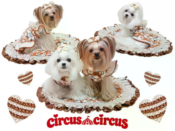 サーカスサーカス circus circus Toy Bear Photo Mat マット(CCZ-0081)【小型犬 マット カフェ】