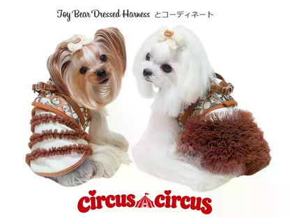 サーカスサーカス circus circus Glittery Frill Warm OP ワンピース(CCW-0306) XXS~L【小型犬 ワンピース フリル】