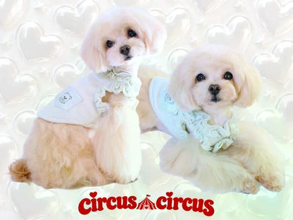 サーカスサーカス circus circus Toy Bear Twinkle Ruffle トップス ワンピース(CCW-0301) XXS～L【小型犬 犬 トップス ワンピース】