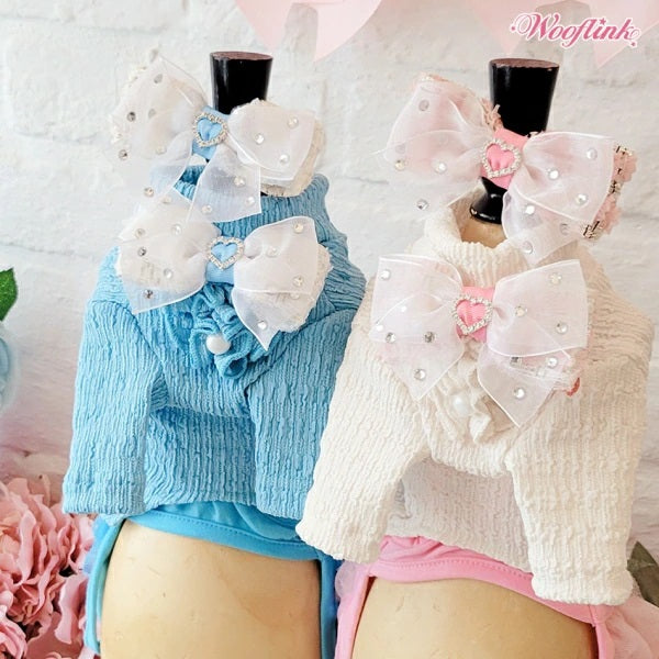 ウーフリンク WOOFLINK SPRING MOMENTS TURTLENECK【小型犬 犬服 ウエア トップス カットソー Tシャツ セレブ】
