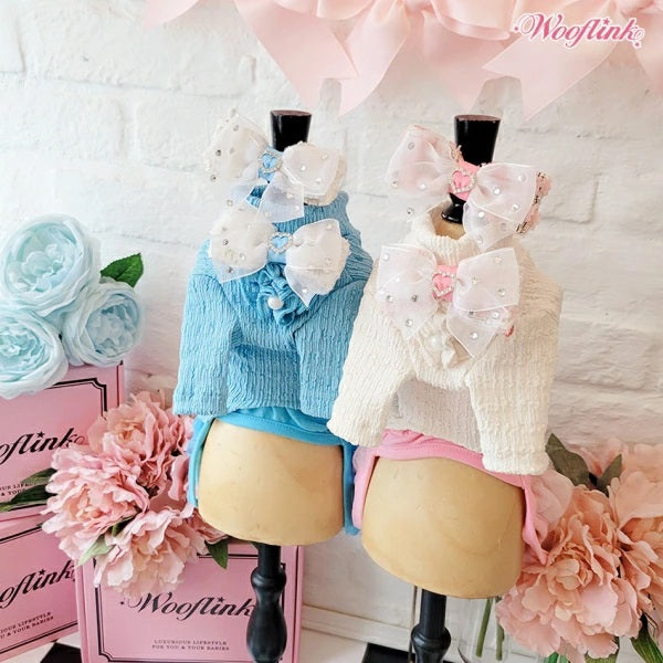 ウーフリンク WOOFLINK PRING MOMENTS HAIRBOW【小型犬 アクセサリー バレッタ ヘアピン ヘアーアクセサリー】