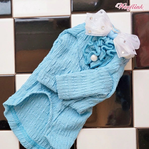 ウーフリンク WOOFLINK SPRING MOMENTS TURTLENECK【小型犬 犬服 ウエア トップス カットソー Tシャツ セレブ】