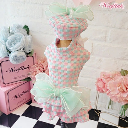 ウーフリンク WOOFLINK MARSHMALLOW【小型犬 犬服 ウエア トップス カットソー ワンピ セレブ】