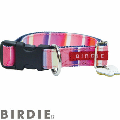 バーディ BIRDIE ワンタッチマルチボーダーカラー(SS)【超小型犬/ ペット 首輪 カジュアル カラー】