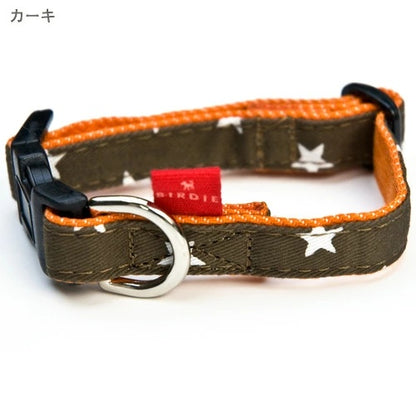 バーディ BIRDIE スターデニムカラー(M)【小型犬/ ペット 首輪 カジュアル カラー】